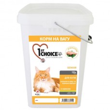 1st Choice Senior Mature Less Aktiv корм для пожилых и малоактивных кошек 5 кг (11213)
